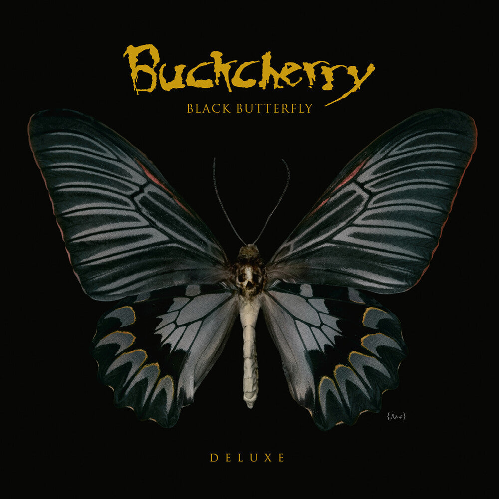 Buckcherry- Black Butterfly - Yellow [Colored Vinyl] [Deluxe] (Ofgv) (Ylw) - LP