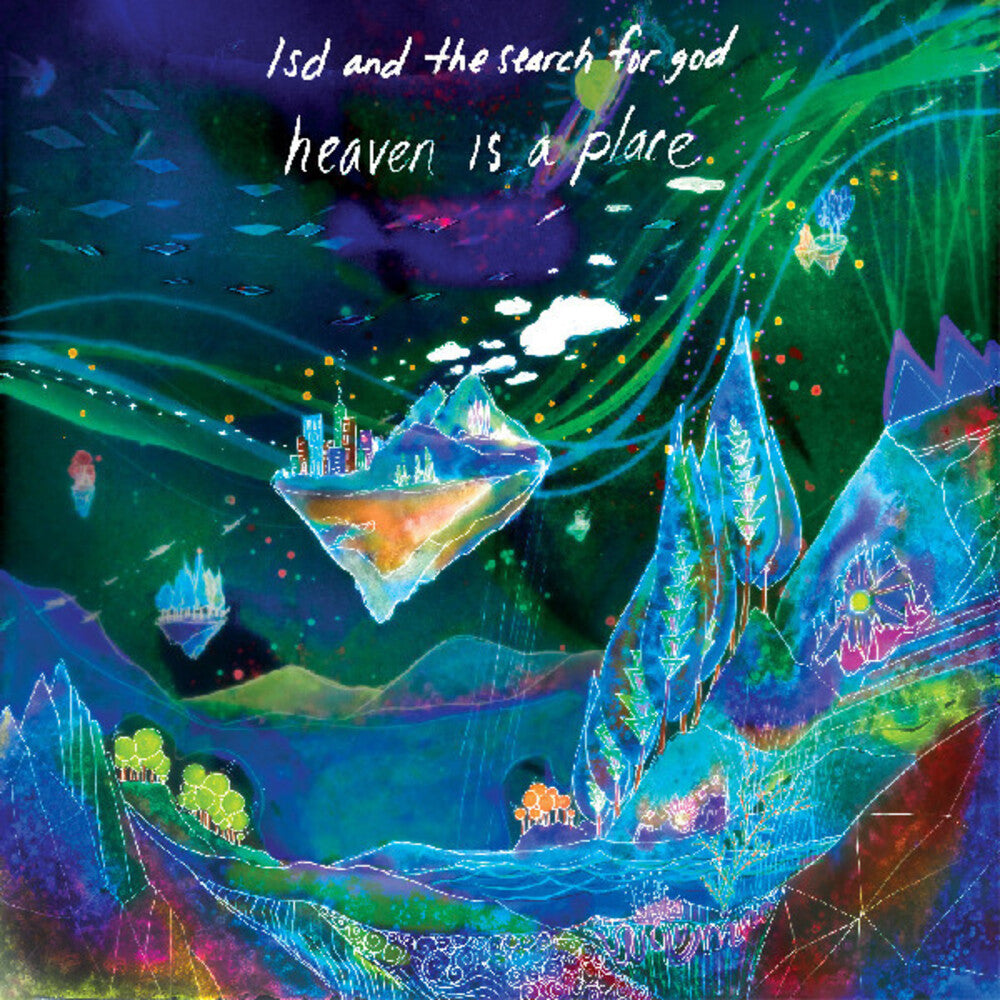 Lsd and the Search for God- Heaven Is A Place (DELUXE EDITION) [Blue Dream Vinyl, 24x24 poster, foil cover] - LP