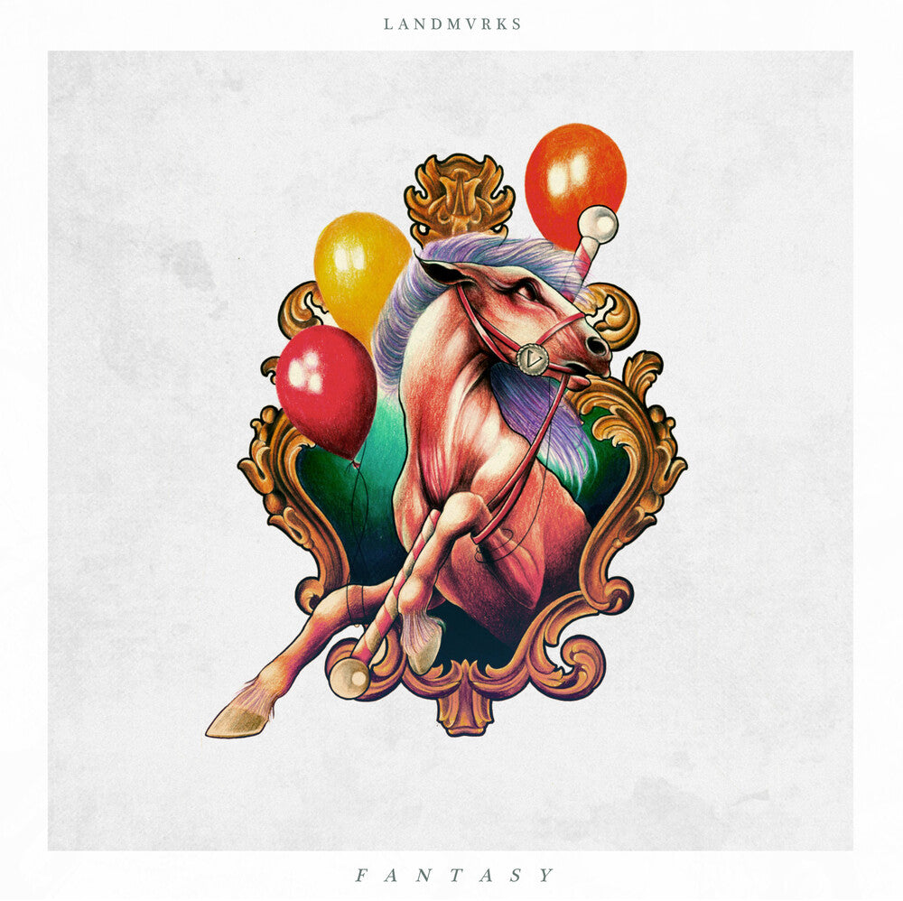 LANDMVRKS- Fantasy [Colored Vinyl] [Limited Edition] (Pnk) (Wht) - LP