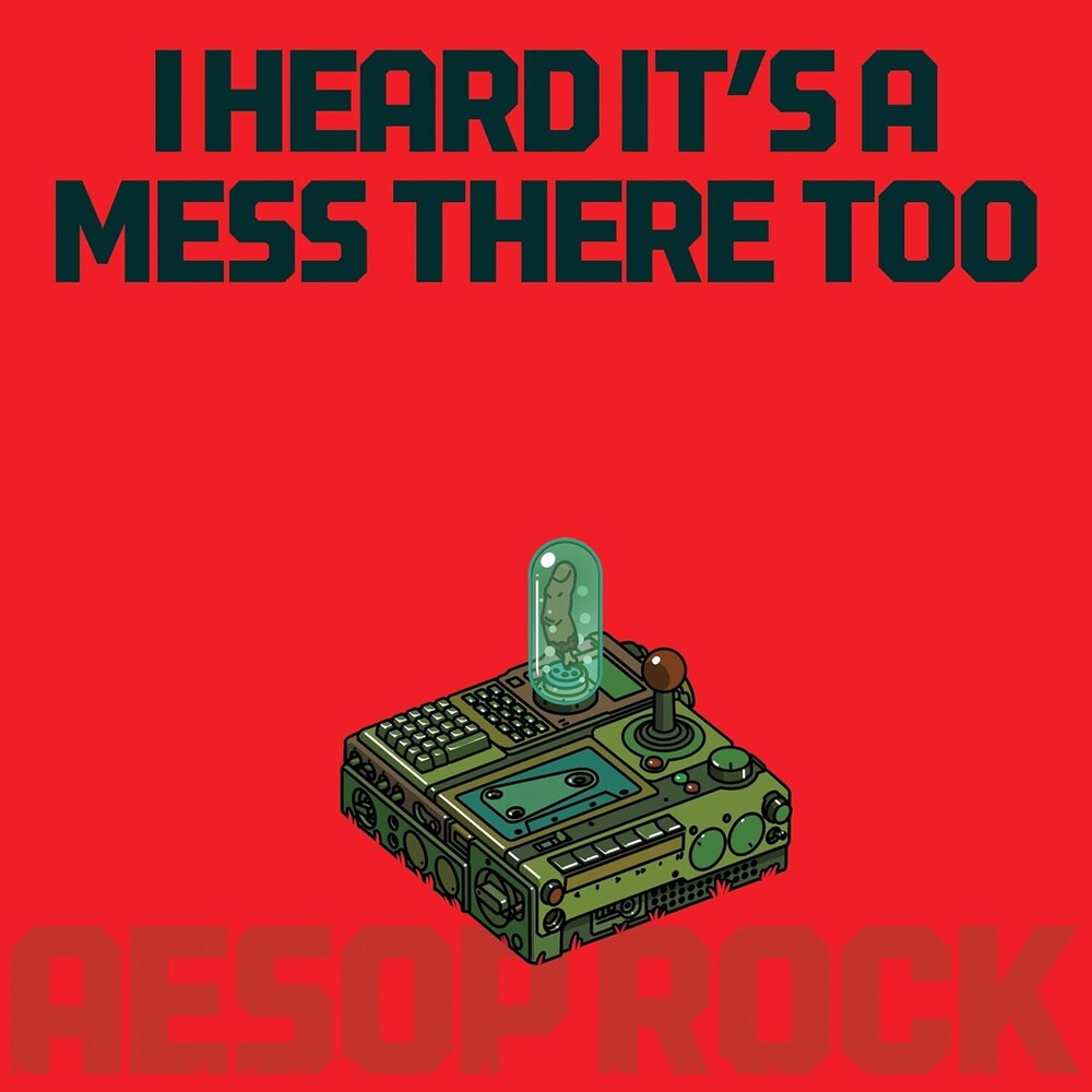 Aesop Rock- Heard It's A Mess There Too [Red Colored Vinyl] - LP