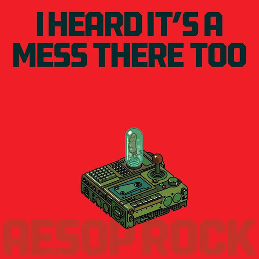 Aesop Rock- Heard It's A Mess There Too [Red Colored Vinyl] - LP