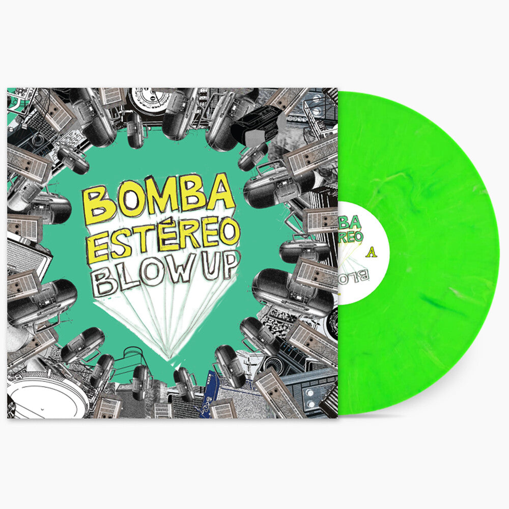 Bomba Estereo- Blow Up [Lime Green Marble Vinyl] - LP