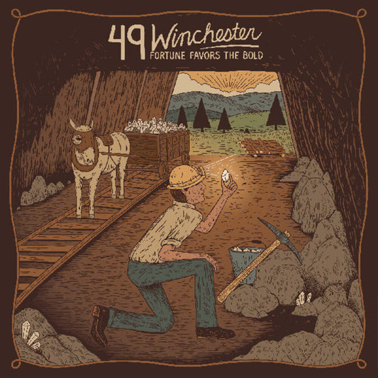 49 Winchester- Fortune Favors The Bold [Colored Vinyl] (Grn) (Red) (Ylw) - LP