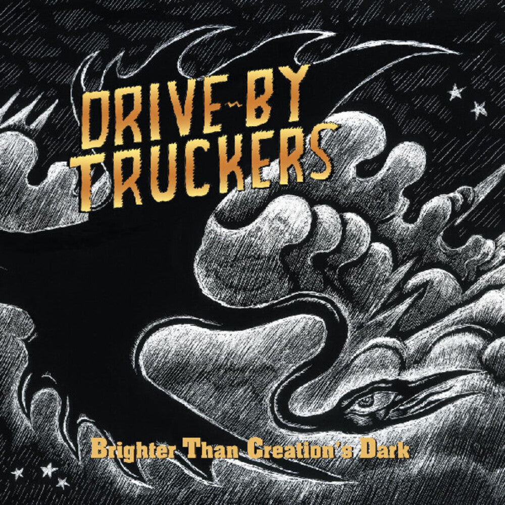 Drive-By Truckers- Brighter Than Creation's Dark [Colored Vinyl] (Gate) (Ylw) - LP