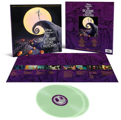 Danny Elfman- Nightmare Before Christmas (Original Soundtrack) - Limited 'Glow In The Dark' Colored Vinyl [Import] (Limited Edition, Colored Vinyl, United Kingdom - Import) - LP