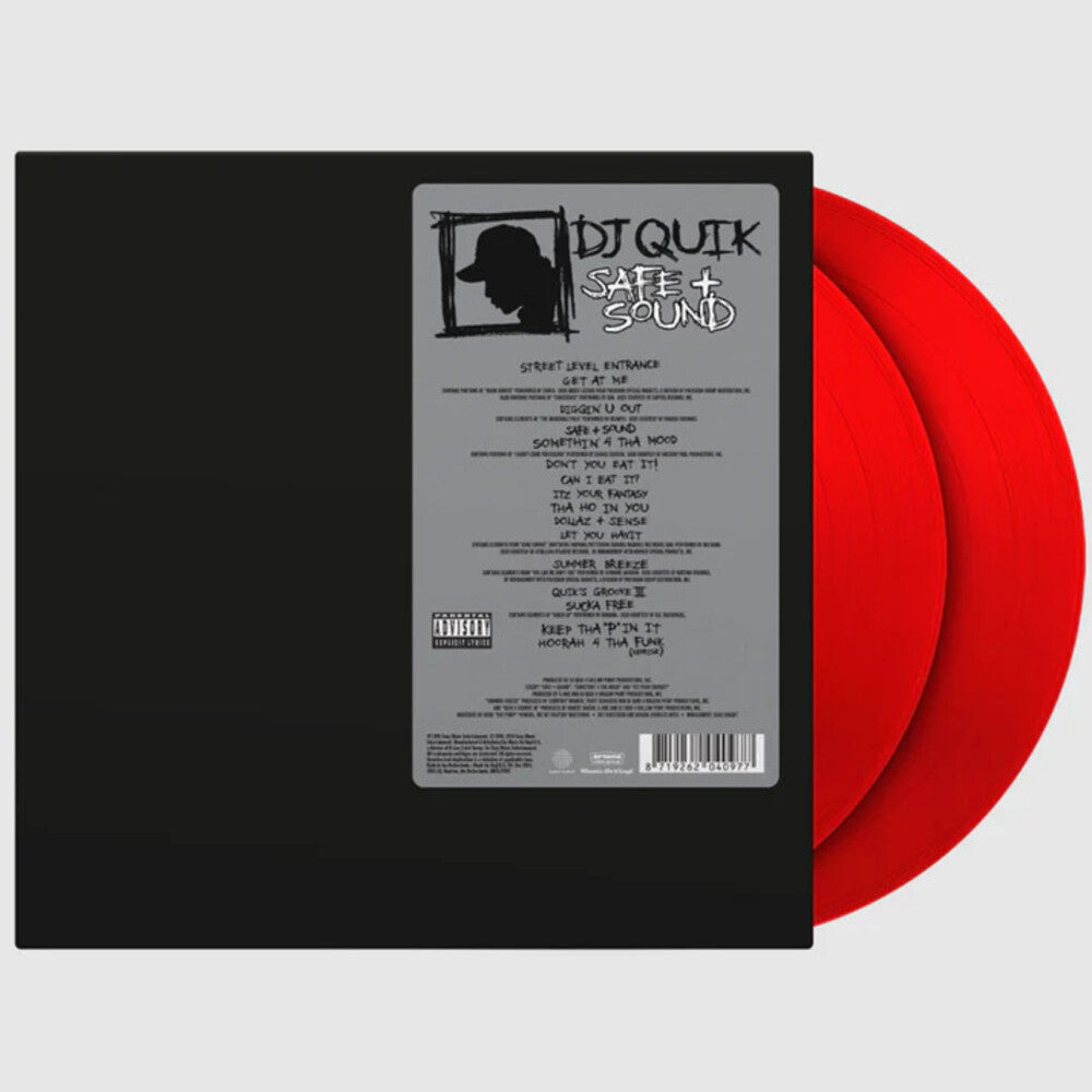 Dj Quik- Safe & Sound [180 Gram Red Vinyl] - LP