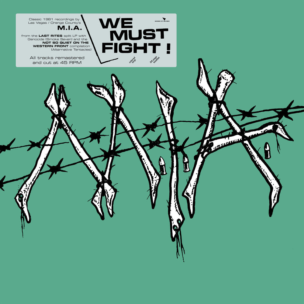 M.I.A.- We Must Fight [Colored Vinyl] [With Booklet] - LP