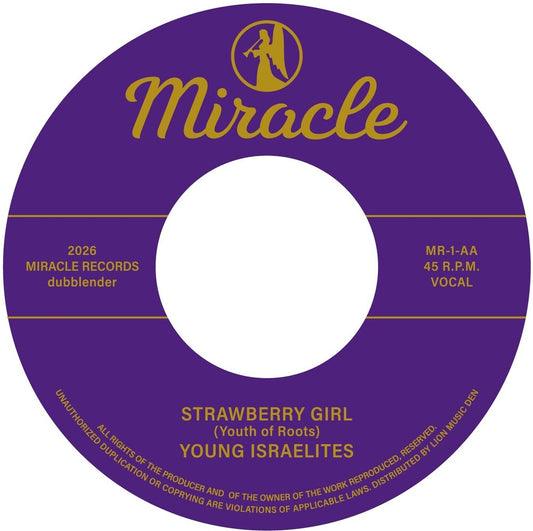 Young Israelites- Strawberry Girl B/W Stay By My Side - LP