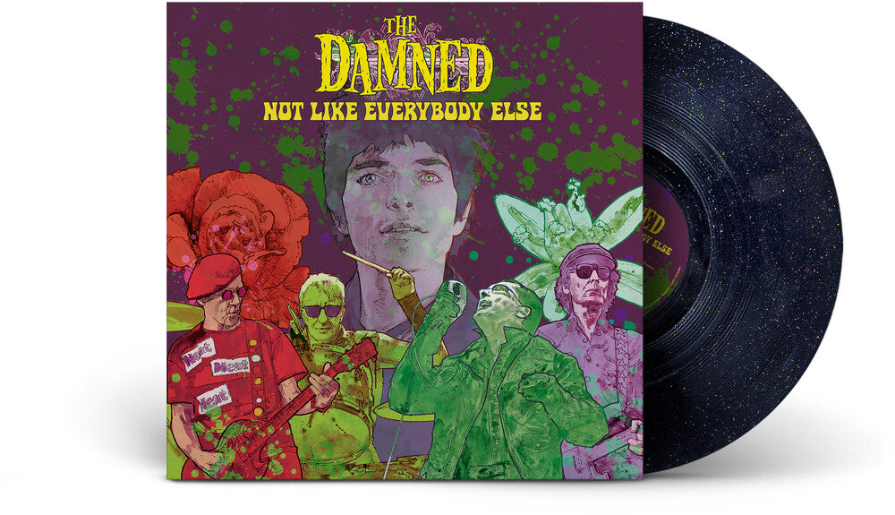 The Damned- Not Like Everybody Else [Rainbow Sparkle LP] - LP