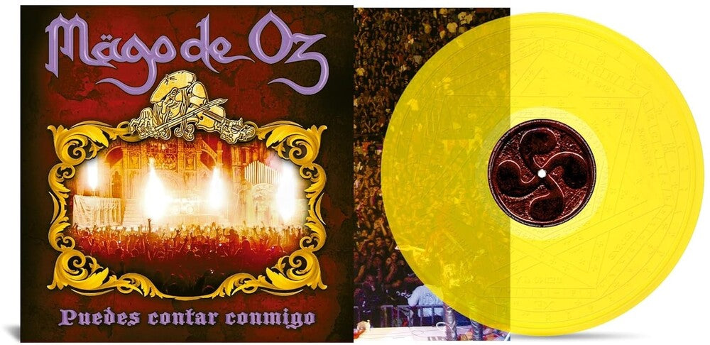 Mago De Oz- Puedes Contar Conmigo - Yellow Vinyl [Colored Vinyl] (Ylw) - LP