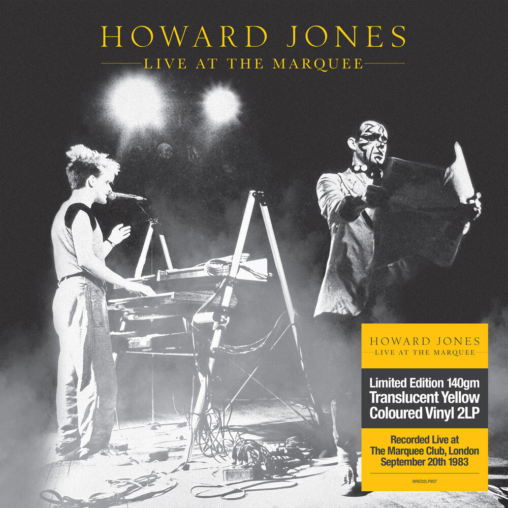 Howard Jones- Live At The Marquee [Clear Vinyl] (Ylw) (Uk) - LP