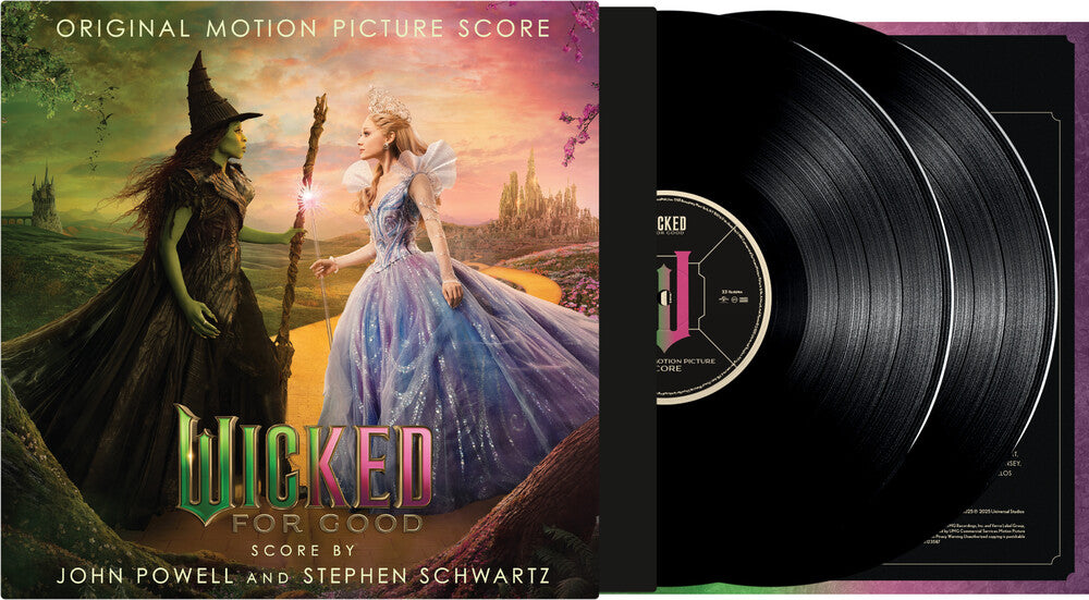 John Powell/Stephen Schwartz- Wicked: For Good (The Original Motion Picture Score) [2 LP] - LP