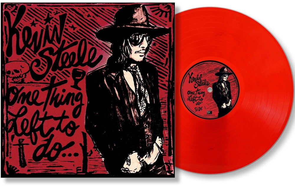 Kevin Steele- One Thing Left To Do - Red [Colored Vinyl] [Limited Edition] (Red) - LP