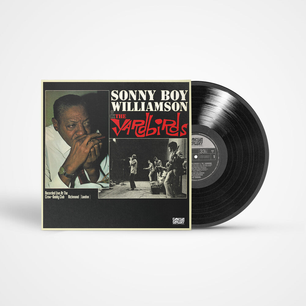 Sonny Williamson  Boy / Yardbirds- Recorded Live At The Craw-Daddy Club Richmond - LP