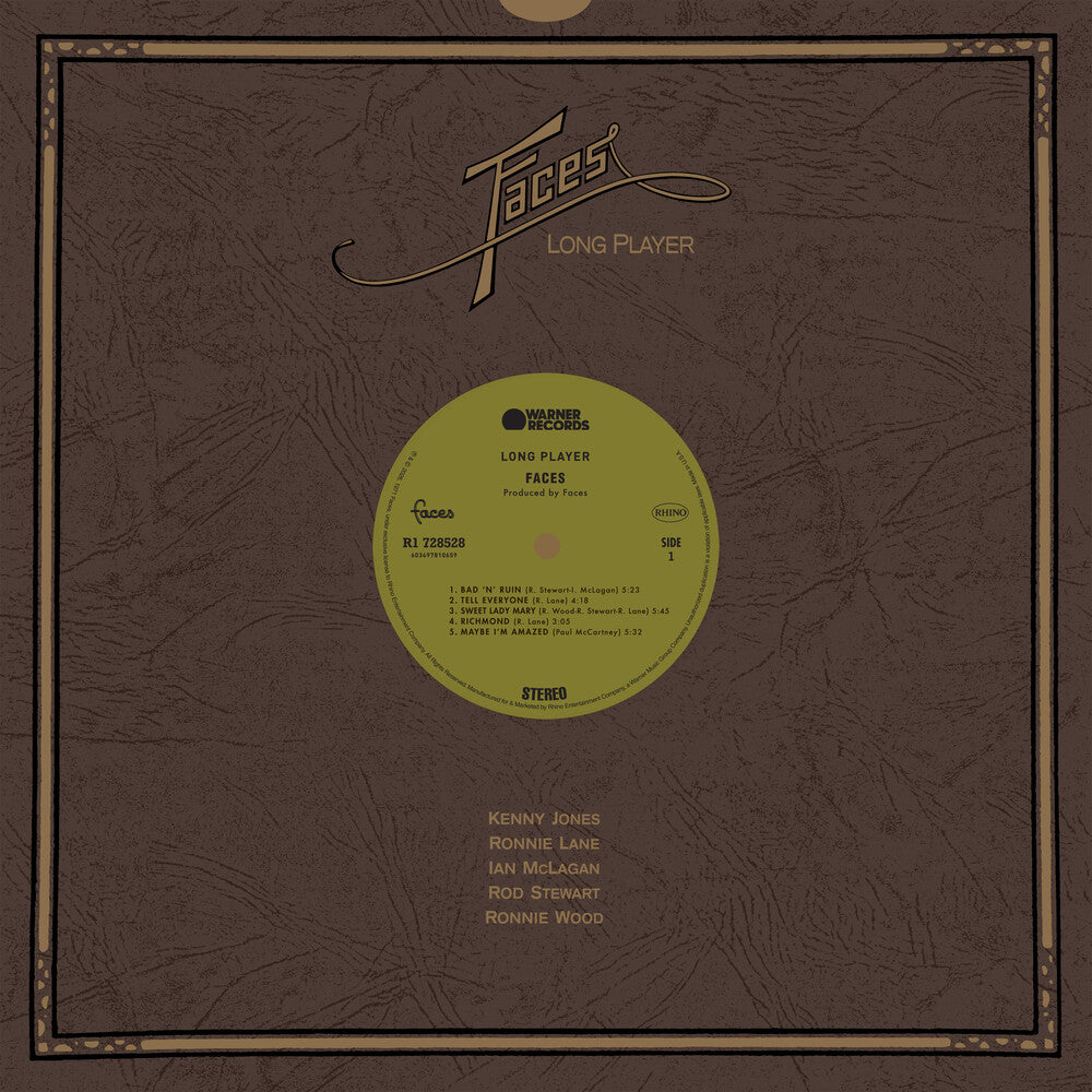 Faces- Long Player (SYEOR 2026) [Limited Edition] - LP