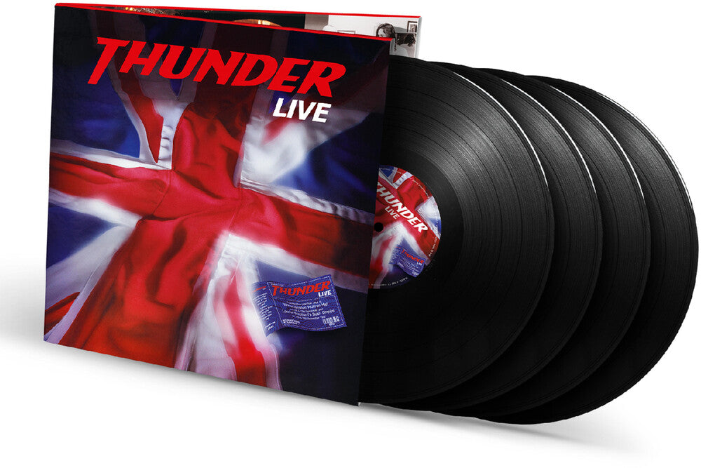 Thunder- Live (Blk) (Uk) - LP