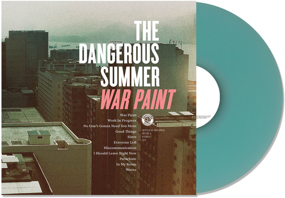 Dangerous Summer- War Paint - Blue (Blue) [Colored Vinyl] - LP