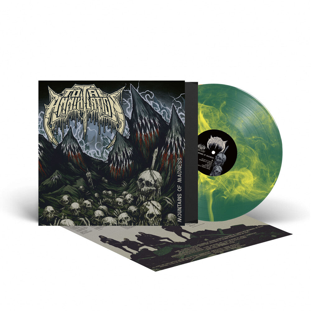 Total Annihilation- Mountains Of Madness - Green/Yellow [Colored Vinyl] (Grn) - LP