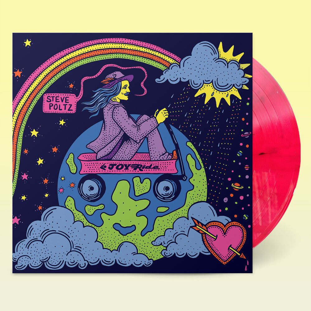 Steve Poltz- Joyride - Pink [Colored Vinyl] [Limited Edition] (Ofgv) (Pnk) [Download Included] - LP