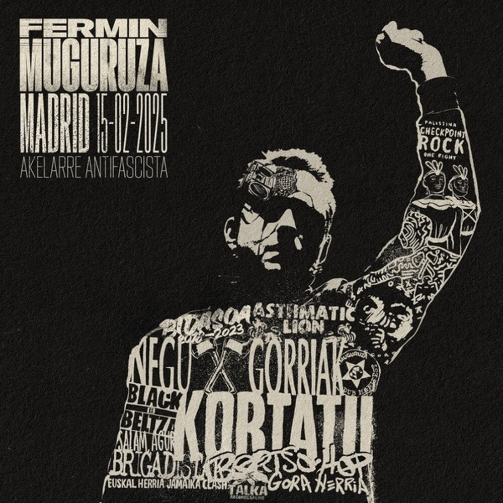 Fermin Muguruza- Madrid 15-02-2025: Akelarre Antifacista - LP