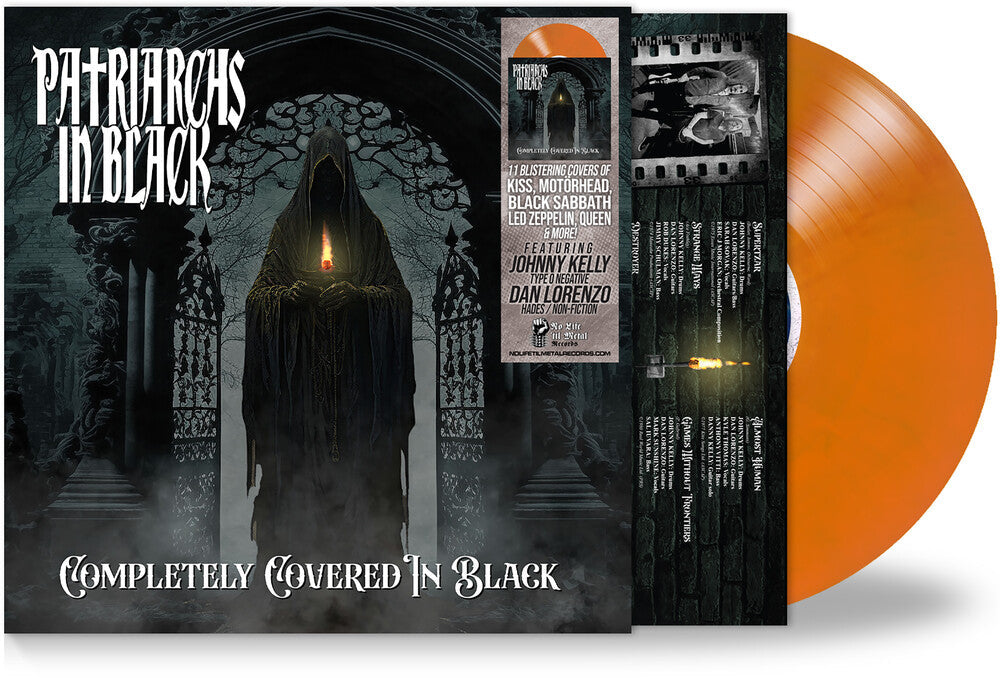 Patriarchs in Black- Completely Covered In Black (Bonus Track) [Colored Vinyl] - LP