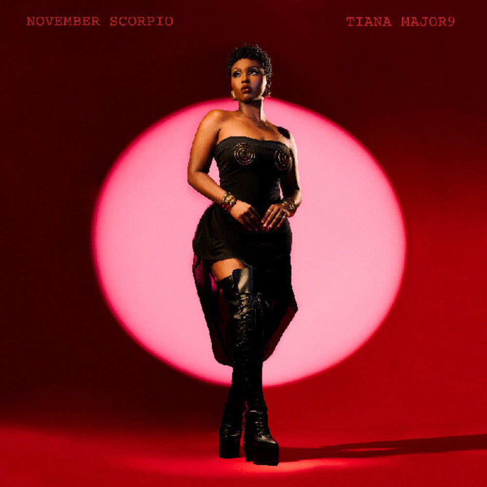 Tiana Major9- November Scorpio [Clear Vinyl] (Red) - LP