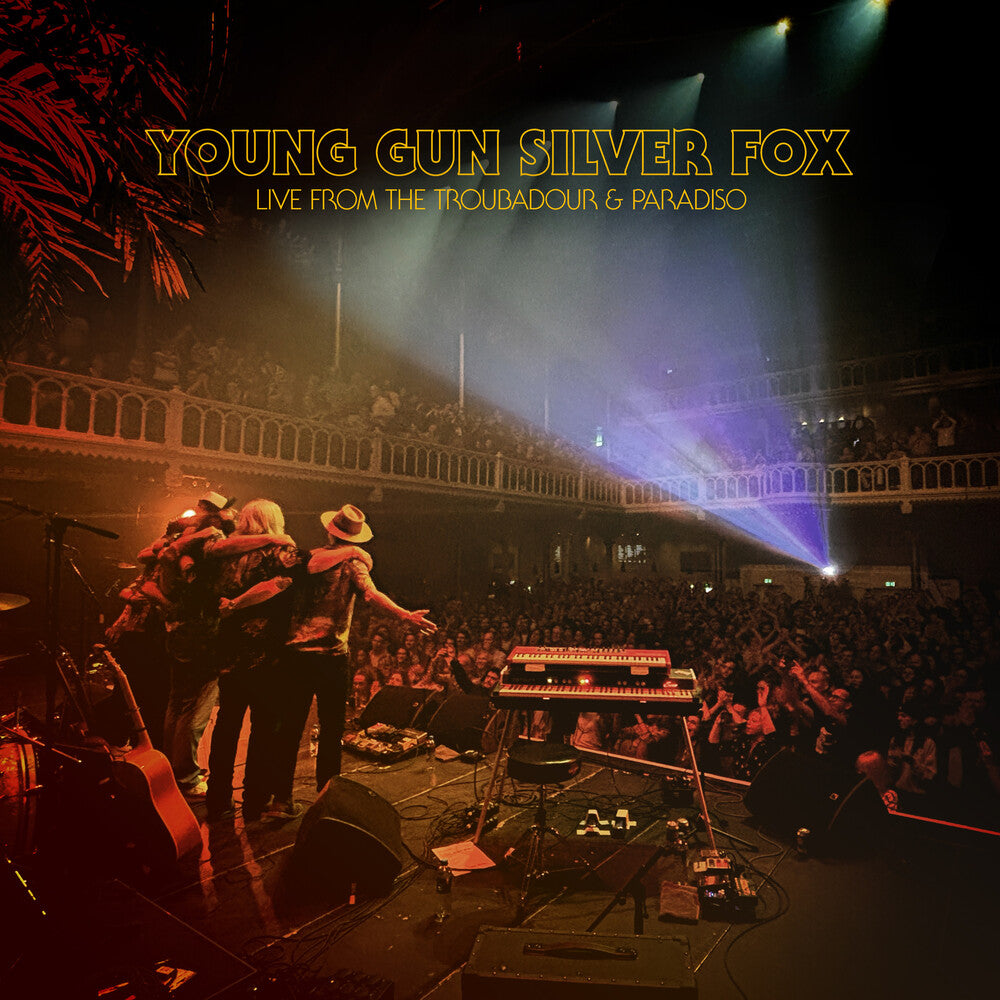 Young Gun Silver Fox- Live From The Troubadour & Paradiso (Blue) [Colored Vinyl] - LP