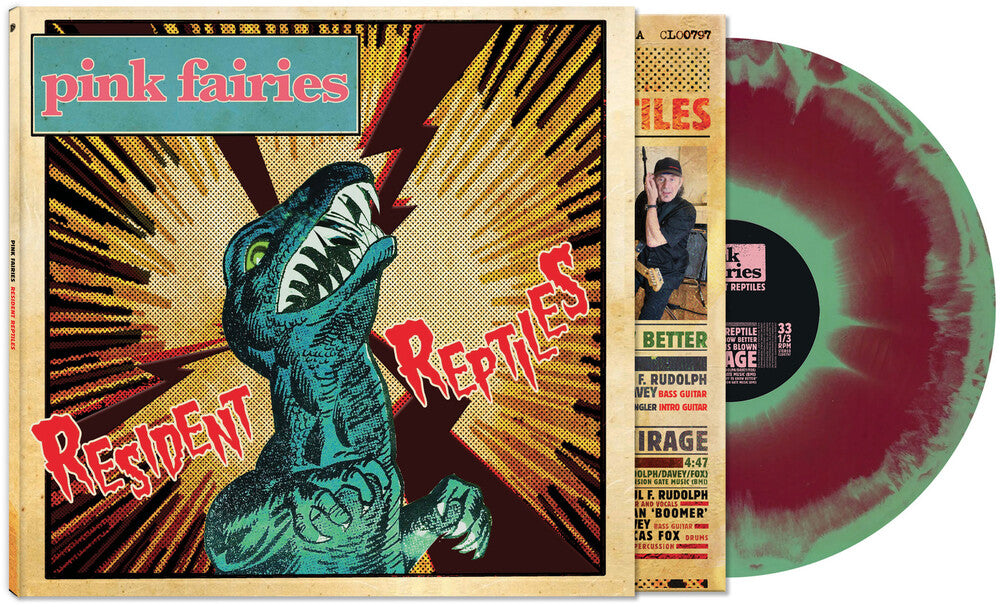 Pink Fairies- Resident Reptiles [Colored Vinyl] - LP