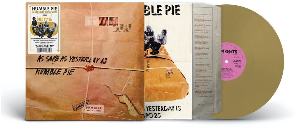 Humble Pie- As Safe As Yesterday [Gold] - LP