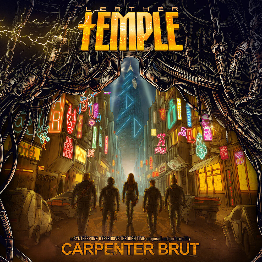 Carpenter Brut- Leather Temple [Indie Exclusive Yellow] - LP
