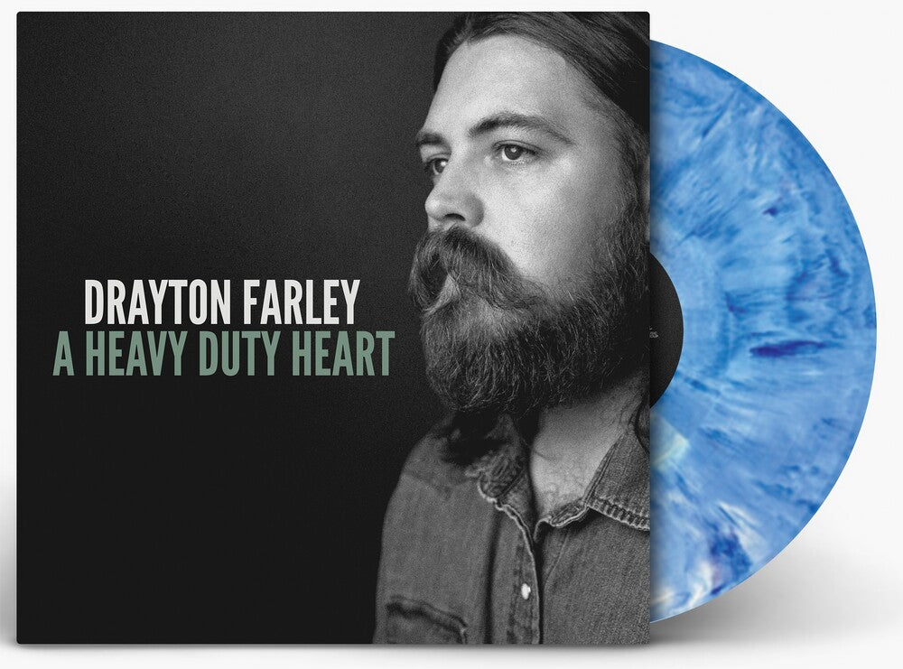 Drayton Farley- A Heavy Duty Heart [Indie Exclusive Cookie Monster Blue] - LP