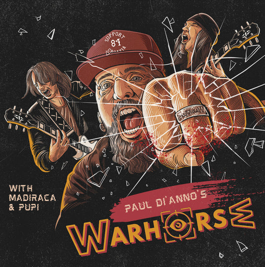 Paul Di'anno's Warhorse- Paul Di'anno's Warhorse - LP