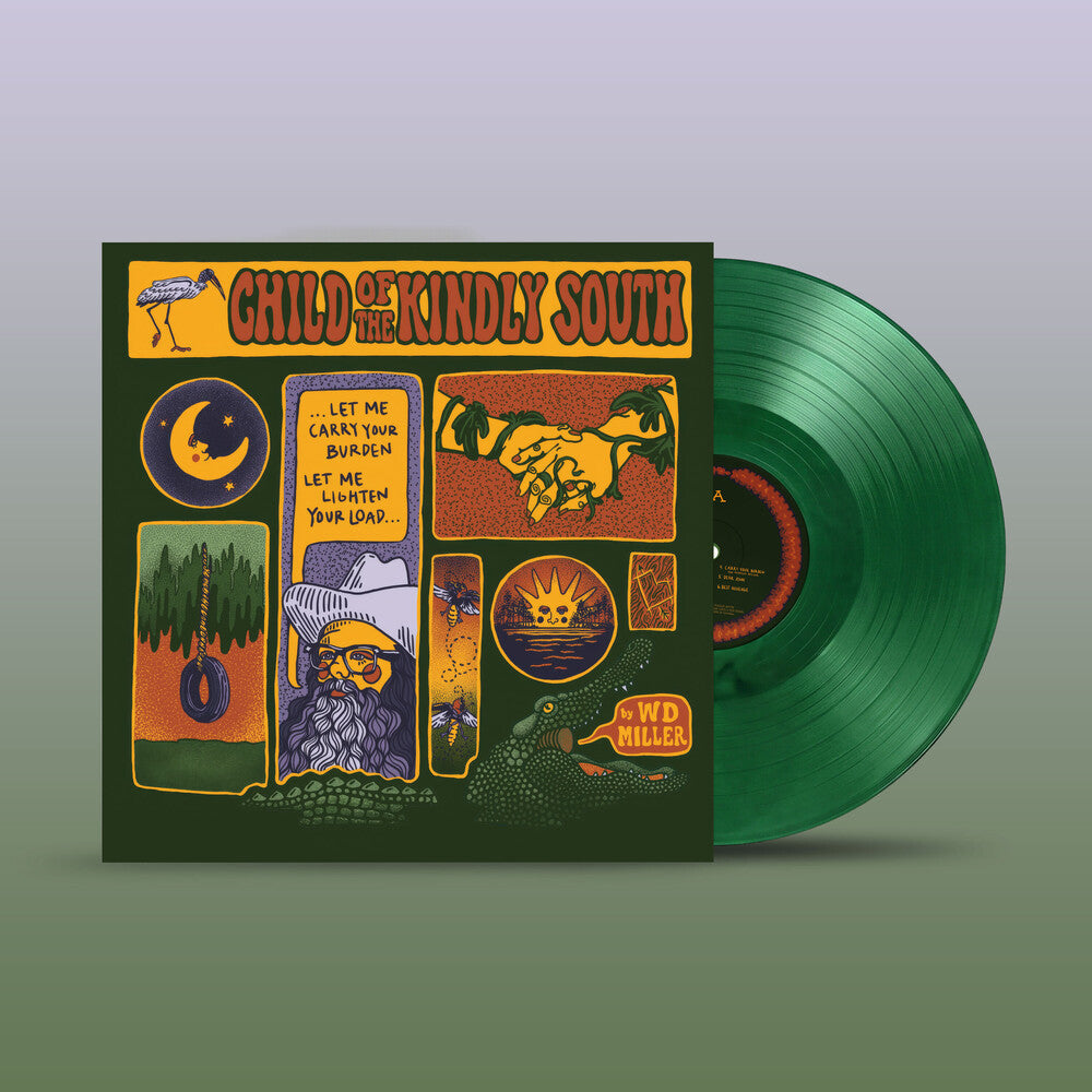 W Miller .D.- Child Of The Kindly South - Green [Colored Vinyl] (Grn) - LP