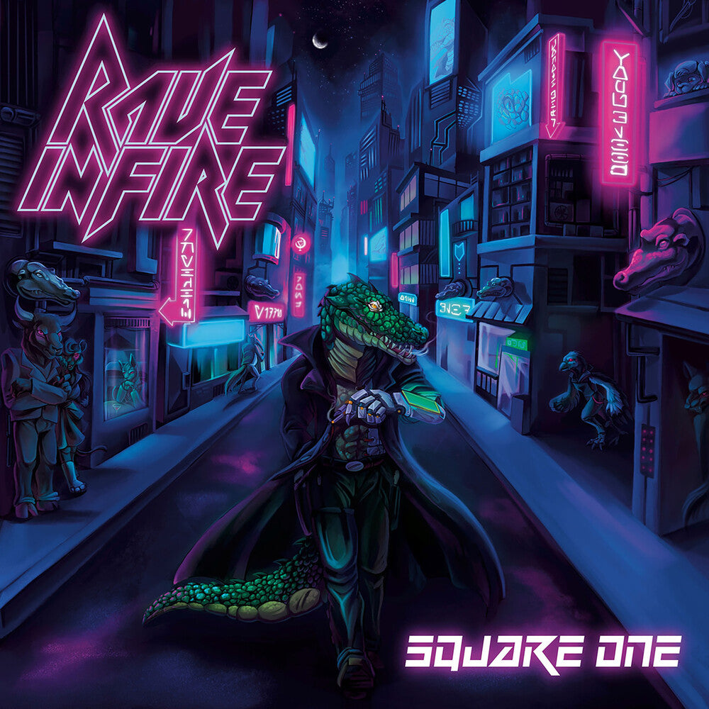 Rave in Fire- Square One - Pink [Colored Vinyl] (Pnk) - LP