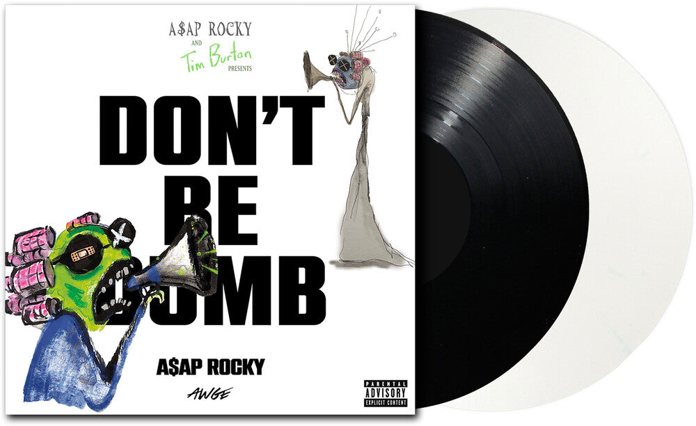 A$AP Rocky- Don't Be Dumb [Black and White] - LP