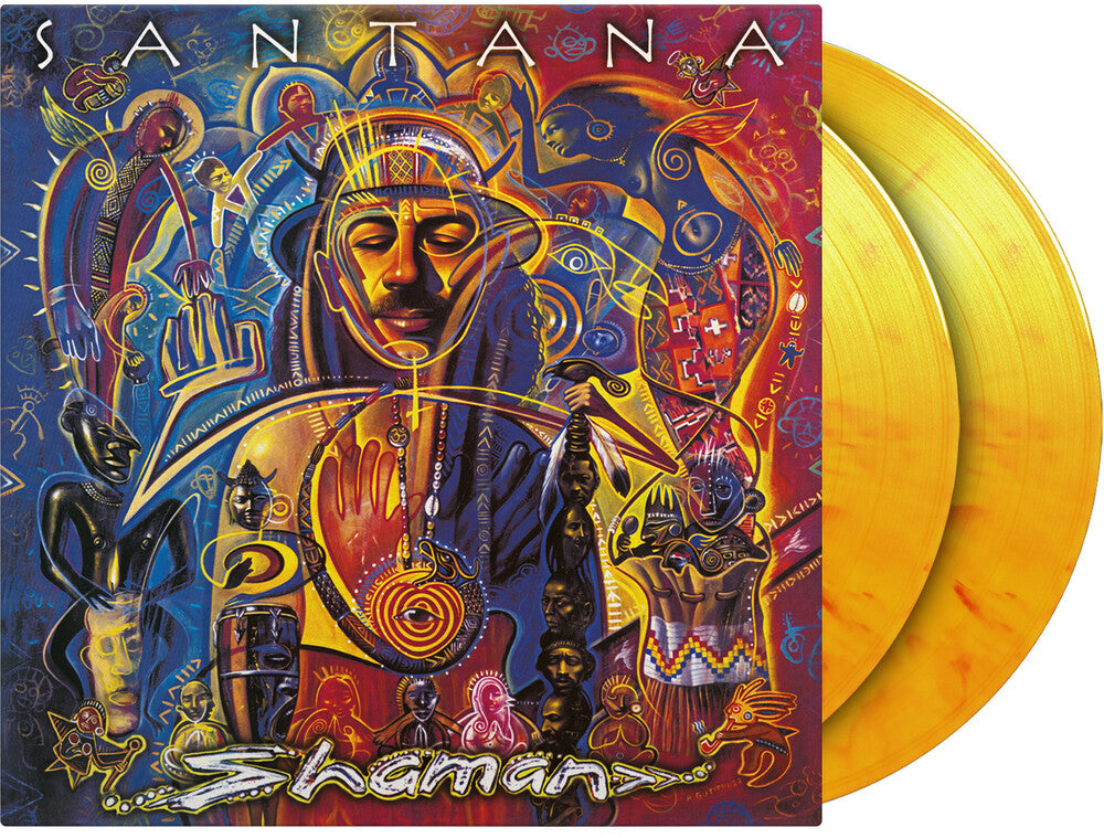 Santana- Shaman [Colored Vinyl] [180 Gram] (Org) (Red) (Ylw) - LP