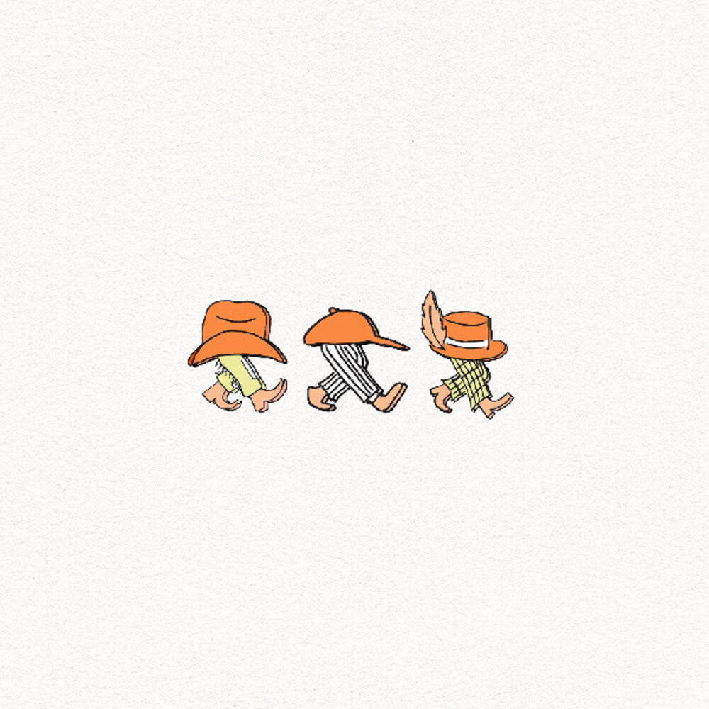 Bad Bad Hats- Walkman (Limited Edition Cloudy Orange Crush Vinyl) - LP
