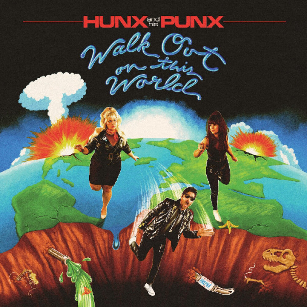 Hunx And His Punx- Walk Out On This World [Clear Vinyl] (Grn) [Download Included] (Spla) - LP
