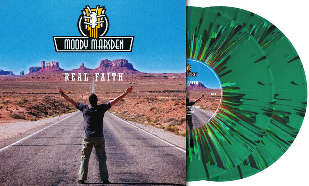 Moody Marsden- Real Faith - Splatter Vinyl [Colored Vinyl] (Spla) (Fra) - LP