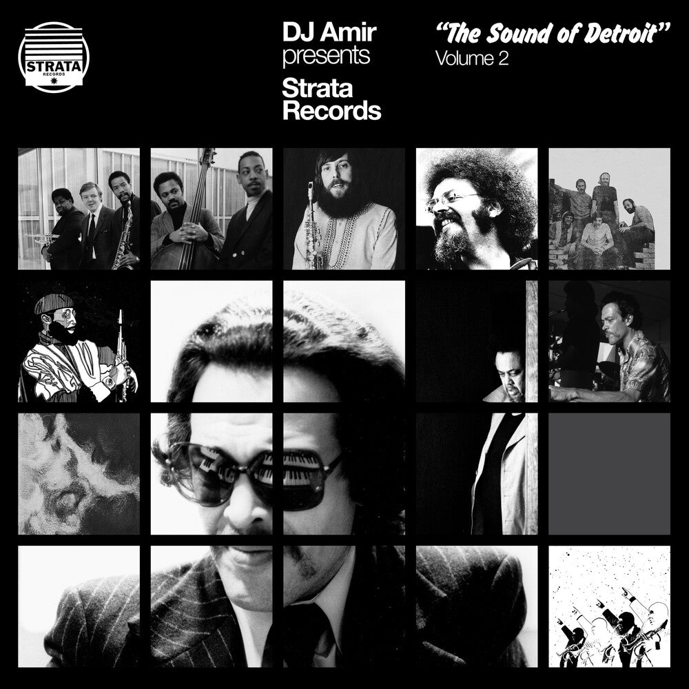 Dj Amir- Dj Amir Presents Strata Records: Sound Of Detroit - LP
