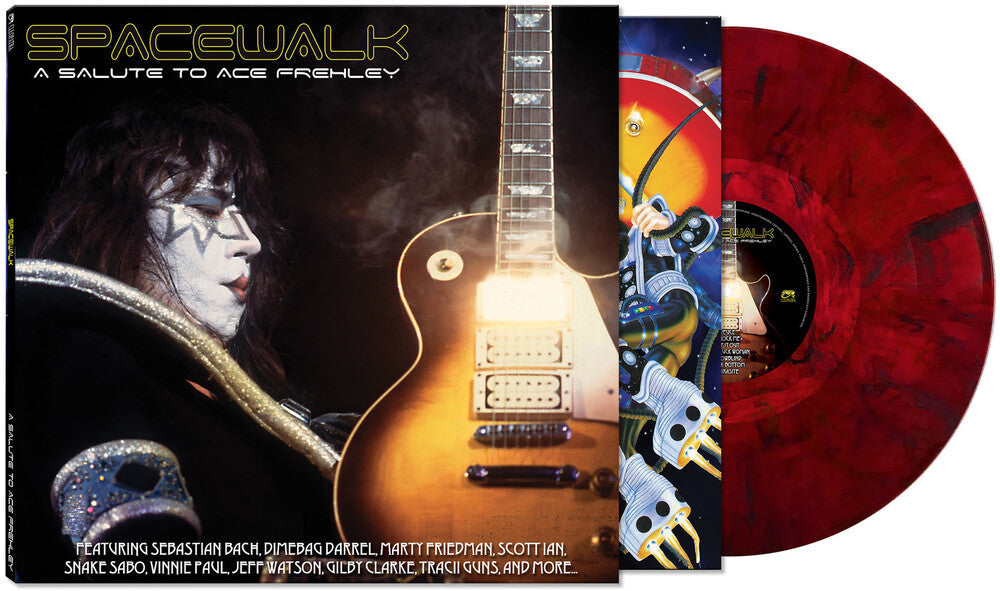 Various Artists- Spacewalk - A Tribute to Ace Frehley [Red Marble] - LP