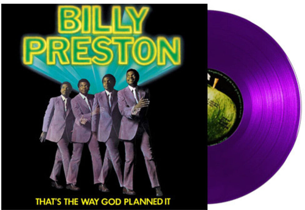 Billy Preston- That's The Way God Planned It [Colored Vinyl] (Purp) - LP