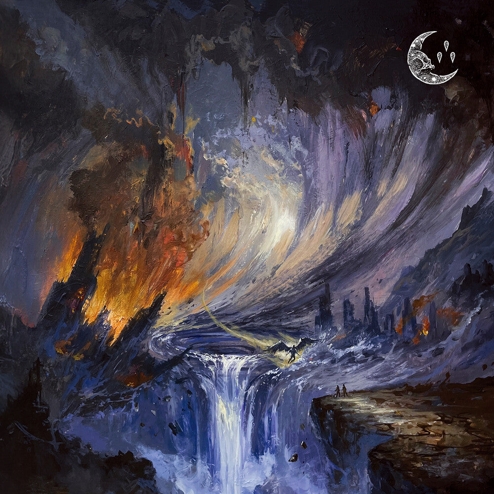Currents- All That Follows [Blue w/ Black and Orange Splatter Vinyl] (DAMAGED) - LP
