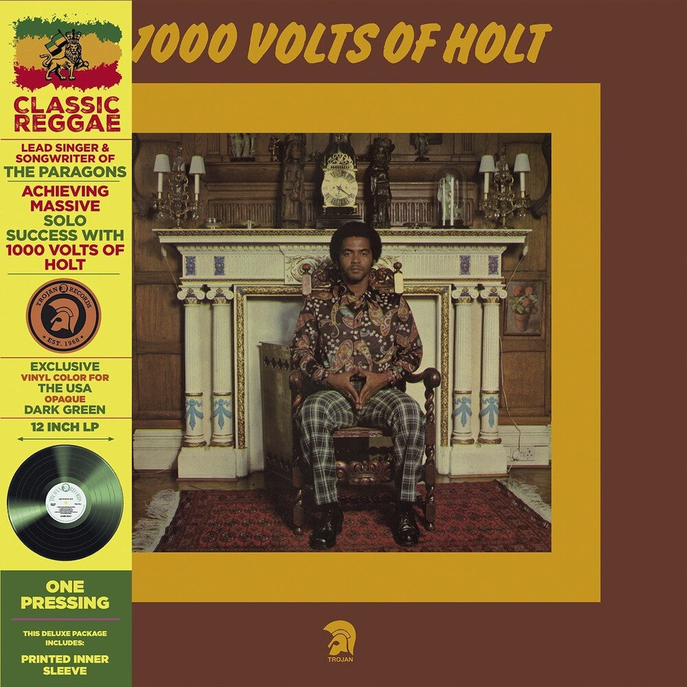 John Holt- 1000 Volts Of Holt - Green [Colored Vinyl] [Deluxe] (Grn) - LP