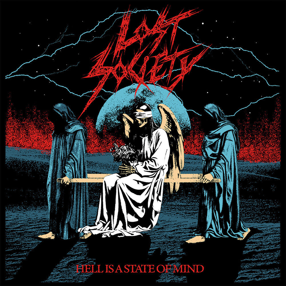 Lost Society- Hell Is A State Of Mind [Clear Vinyl] (Red) - LP