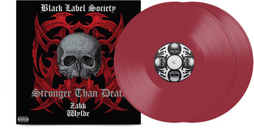 Black Label Society- Stronger Than Death (Magenta Colored Vinyl, 140 Gram Vinyl, Reissue) - LP