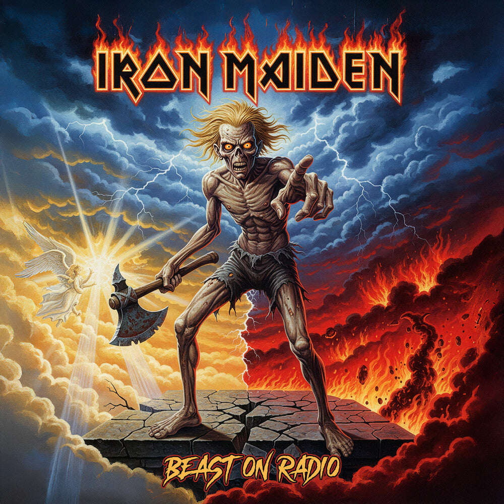 Iron Maiden- Beast On Radio - Yellow [Colored Vinyl] [Limited Edition] (Ylw) - LP