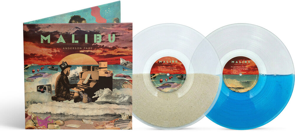 Anderson .Paak- Malibu - 10 Year Anniversary [Water and Sand Filled Vinyl] - LP