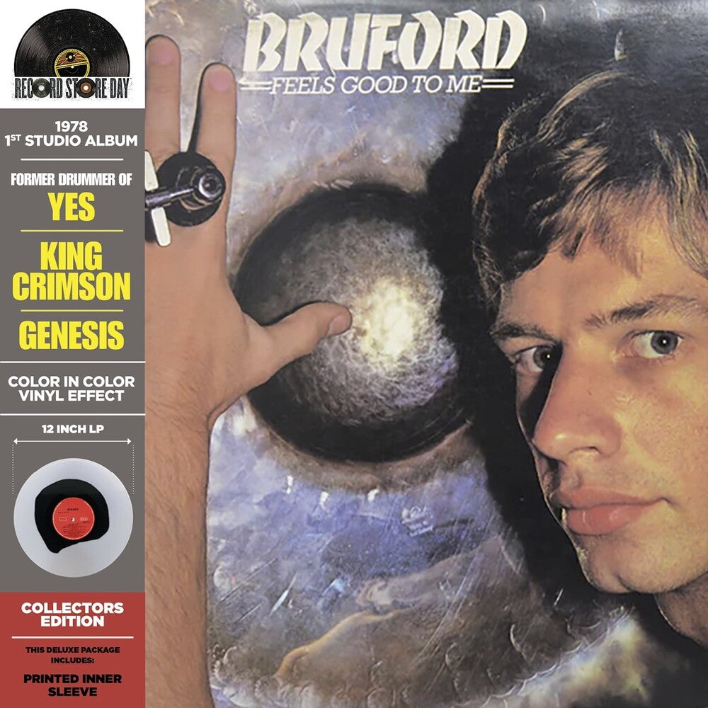 Bruford- Feels Good To Me (Deluxe Collectors Edition Crystal Clear Blue) [RSD 2026] - LP