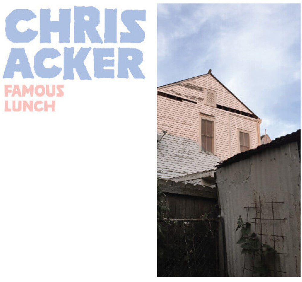 Chris Acker- Famous Lunch [Colored Vinyl] (Wht) - LP
